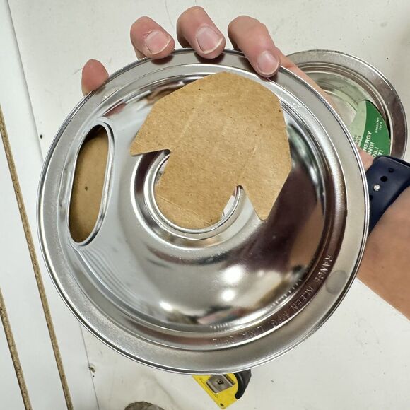 VTG SET THREE 6" Chrome GE Hotpoint Kenmore Reflector Drip Pans Range Kleen -HBN - Picture 5 of 5